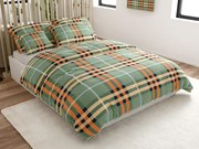 Lenjerie de pat din microfibra PLAIDORY verde Dimensiune lenjerie de pat: 70 x 90 cm | 140 x 200 cm