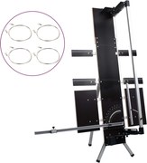 vidaXL Tăietor de spumă cu picioare din aluminiu, 200 W
