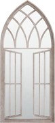 vidaXL Oglindă,nisip, 100x45 cm,fier, pentru utilizare în interior