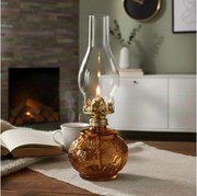 Brilagi - Lampă cu kerosen MERLIN portocalie