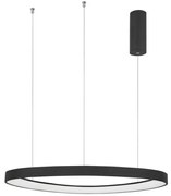 Lustra LED design modern circular ESTEVA negru NVL-9053552