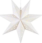 Markslöjd 705897 - Decorațiune LED de Crăciun BLANK, LED/0,2W/3xAA, Ø 45 cm, albă