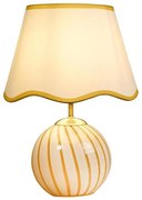 Searchlight EU99410YL - Lampă de masă CELINE 1xE14/60W/230V