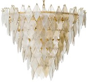 Candelabru LUX, Sticla Realizata Manual, Rhombus L