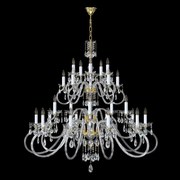 Candelabru cu 25 brate LUX design modern, Cristal Bohemia Exclusive Miracle