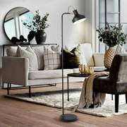 Lampadar/Lampa de podea din metal design moderm Irias negru/cupru