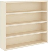 vidaXL Dulap de afișare pe perete Bej 40 x 8,5 x 37 cm Lemn compozit