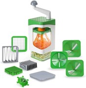 Răzătoare multifuncțională Nicer Dicer, 100% originală, cu 13 Piese, 7 moduri de tăiere și recipient pentru depozitare