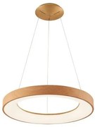 Lustra LED cu telecomanda design circular SANTANA 80 CCT WO