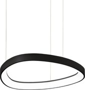 Ideal Lux - Lustră LED suspendată pe cablu GEMINI LED/36W/230V 4000K Ø 42,5cm CRI 90 neagră