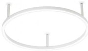 Lustra LED design modern geometric ORACLE SLIM PL D050 ROUND 3000K ON-OFF WH