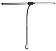 Lampă de birou LED cu intensitate reglabilă USB TENUIX DUO LED/14W/5V 3000-6000K negru