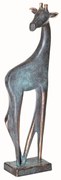 Statueta bronz masiv "Girafa"