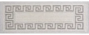 Covorașe pentru scări crem 16 buc. din bumbac 25x65 cm Versace Bej – Vitaus