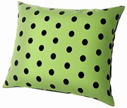 Husa de perna Culoare negru/verde, COLAM 40x40 cm