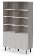 Dulap cu rafturi Kensington, crem