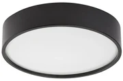 Plafoniera LED cu senzor de miscare si protectie IP44 Larcia negru, 28cm