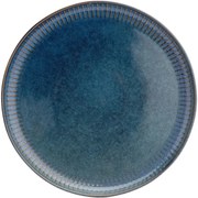 Farfurie întinsă de porțelan Altom Reactive Stripes albastru, 26 cm