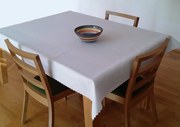 Fata de masa din teflon alba Dimensiune: 120 x 140 cm