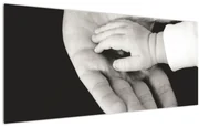Tablou cu mâini (120x50 cm)