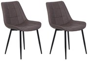 Set 2 buc. scaune pentru sufragerie Morose (maro închis). Promo -33%. 1009939