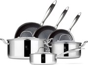 Set oale si tigai 9 piese Eternal Berlinger Haus BH 8524, antiaderente, compatibile inductie