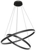 Suspensie Rim Maytoni Led, Negru, MOD058PL-L74B4K, Germania