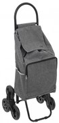 Carucior cumparaturi Nomad, gri,  43 x 36 x H 99 cm