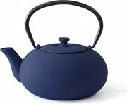 Ceainic din fontă cu infuzor NOMI, 800 ml, bleumarin