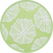 vidaXL Covor de exterior, ARAKIL verde, Ø160 cm, PP