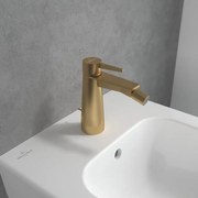Baterie bideu Villeroy&Boch Conum monocomanda auriu periat