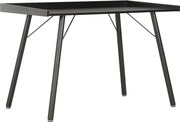 vidaXL Birou, negru, 90 x 50 x 79 cm