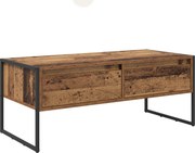 vidaXL Masă de cafea Lemn Vechi 100 x 46 x 40 cm Lemn compozit