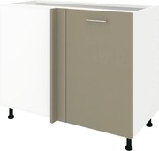 Corp Baza Colt Lecce, Taupe/Alb, 98 x 50 x 80 cm