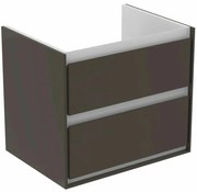 Dulap suspendat pentru lavoar maro inchis lemn Ideal Standard Connect Air 60 cm