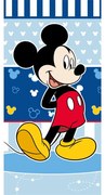 Prosop pentru copii albastru din frotir 70x140 cm Mickey – Jerry Fabrics