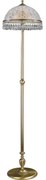 Lampa de podea design clasic realizata manual din alama si Cristal Scholer 6200