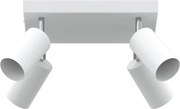 vidaXL Spot de tavan Alb 26 x 26 x 16 cm Metal