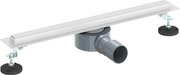 vidaXL Scurgere de duș la 360° cu model subțire Argintiu 50 cm