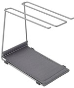 Suport pentru pahare de vin argintiu din oțel Calix – Metaltex