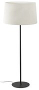 Lampa de podea abajur textil 64cm WINDSOR negru, alb