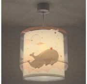 Lustră pentru copii WHALE DREAMS 1xE27/15W/230V roz Dalber 61172S