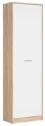 Dulap cu rafturi Nepo Plus 22 (stejar sonoma + alb) . Promo -31%. 1098363