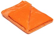 Pătură din micromicropluș My House, 150 x 200 cm, portocaliu