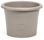 Plastia Ghiveci cu auto-apărare Narza 50 cmdiametru, taupe, diam. 50 cm