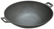 Tigaie grill Wok Cattara 13069 Fontă, diametru 31cm