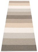 Covor tip traversă pentru interior și exterior gri/bej 70x200 cm Molly Clay – Pappelina