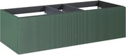 Elita Soho Slim dulap 120x45.3x31.8 cm sub chiuveta pe perete verde RE081204047010
