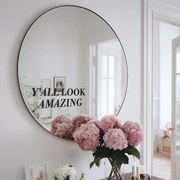 Autocolant pentru oglindă S45 – Y’all look amazing