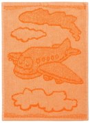 Prosop copii Plane orange, 30 x 50 cm